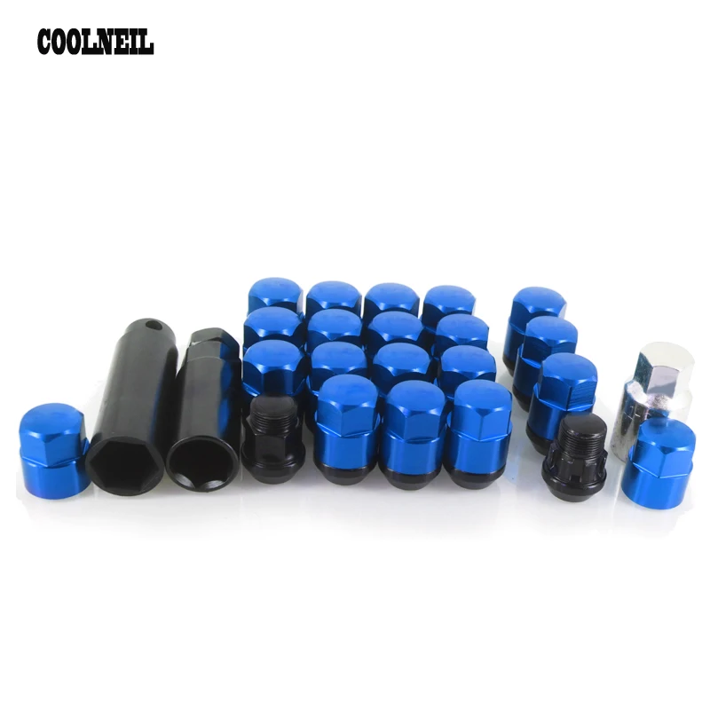 New Style for Wheel Nuts Iron Racing Lug Nuts 20pcs lock racing lug