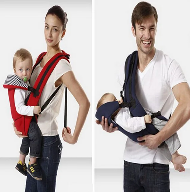 baby carrier on body