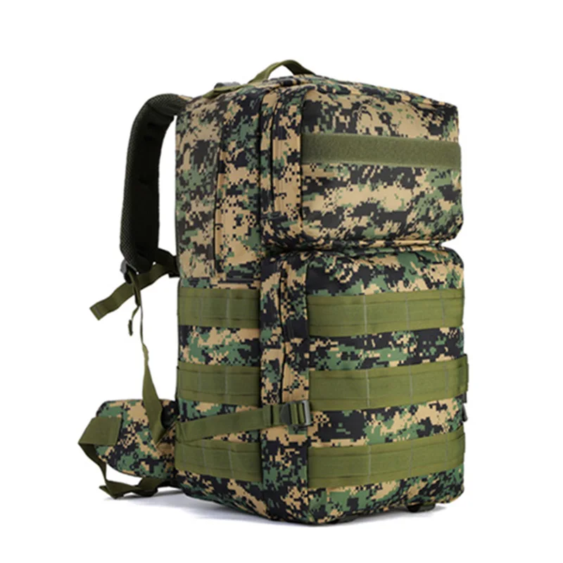 Bolsa de Desporto Mochila de Escalada dos Homens ao ar Mochila de Viagem Mochila Militar Quente Braço Livre Camuflagem Tático Multifuncional Xa982wd 55l 28 Mochilas escal.