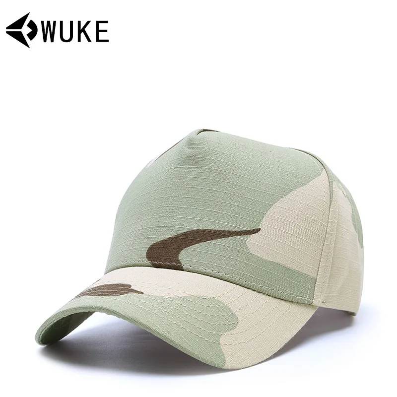 

Homens a Impressão de Camuflagem Tampas de Pesca Caçador Chapéu Casquette Caça Escalada Ao Ar Livre de Camo Do Deserto Chapéus
