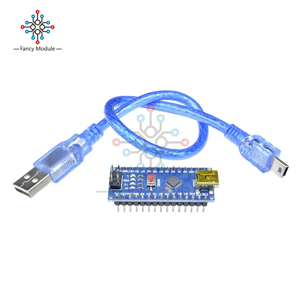 1 шт. мини USB ATmega328 5 в 16 м микроконтроллер CH340G для Arduino Nano V3.0