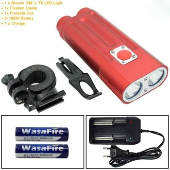 

WasaFire Bicycle Front Light Waterproof USB Rechargeable Bike Light Safety LED Cycling Bycicle Headlamp Headlight Frontlights