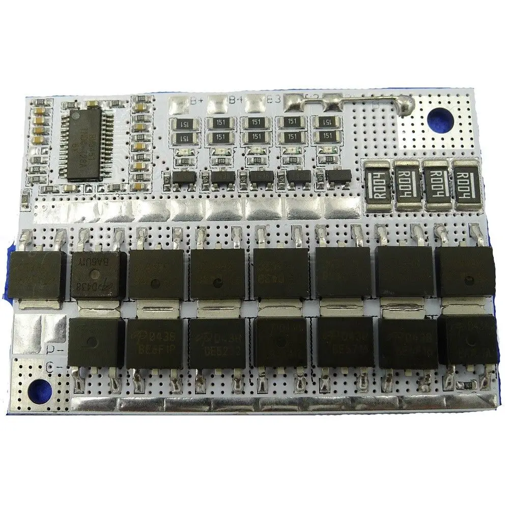 3S 4S 5S 100A 80A LiFePO4 литиевая батарея Защитная плата W баланс зарядки BMS PCB 9 6 V 12 8 16V 3 4 5