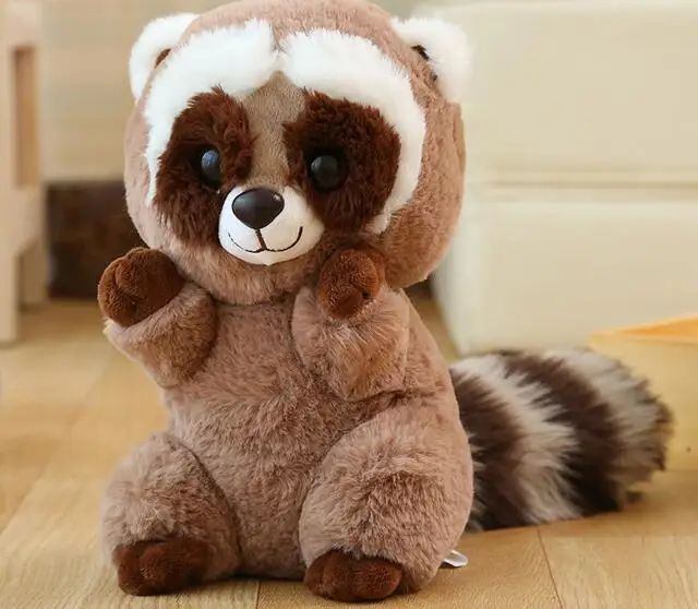 Плюшевая игрушка-коала кукла енот милый подарок на день рождения