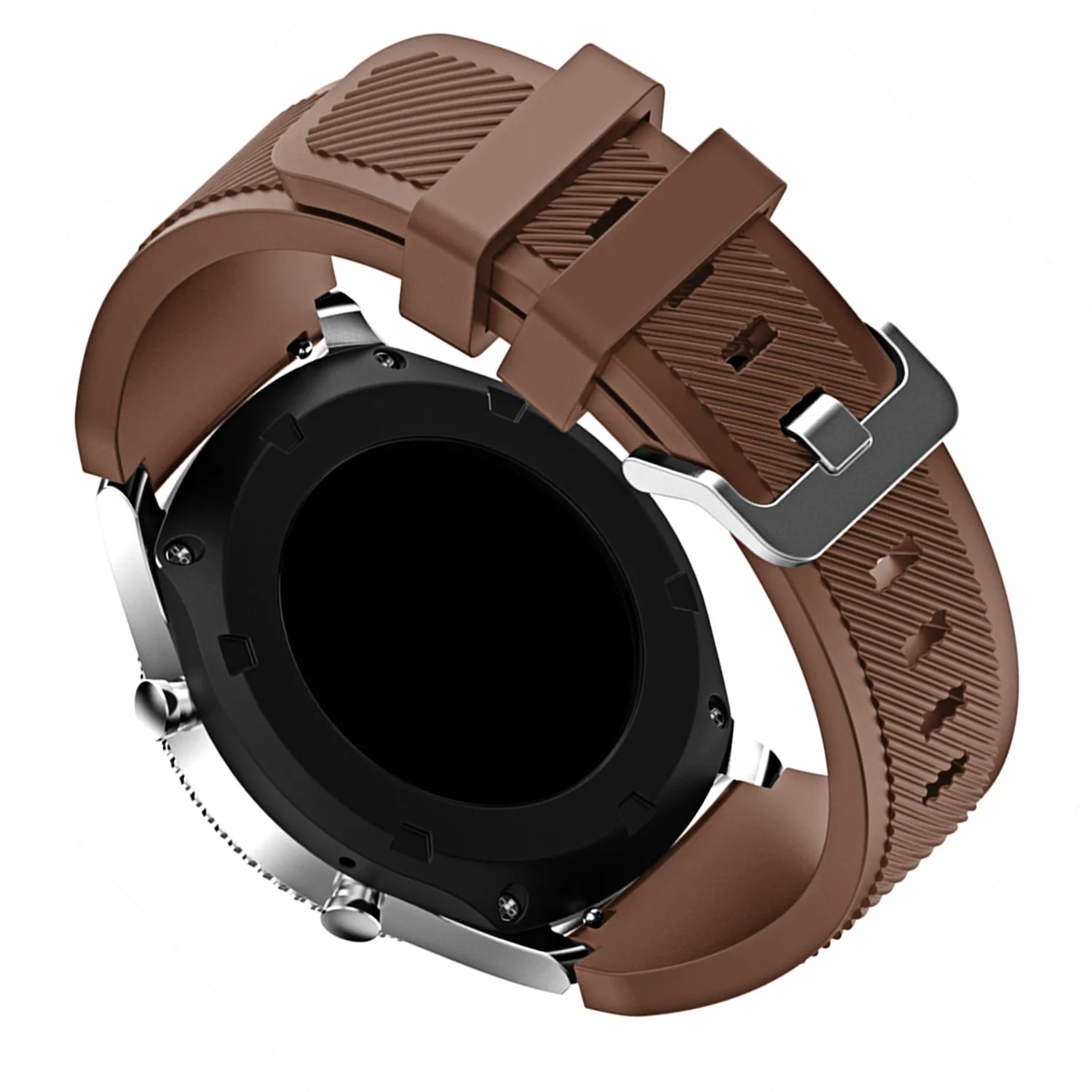 Силиконовый ремешок для часов Gosear мягкий сменный Samsung Gear S3 S 3 Frontier классический