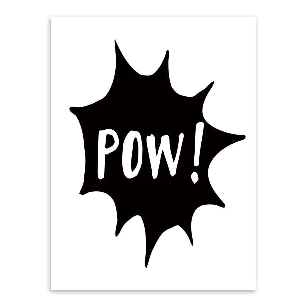 Черно-белый супергерой Бэтмен маска Цитата игры плакаты принты скандинавские мальчик детская комната настенные художественные картины Домашний декор холст живопись