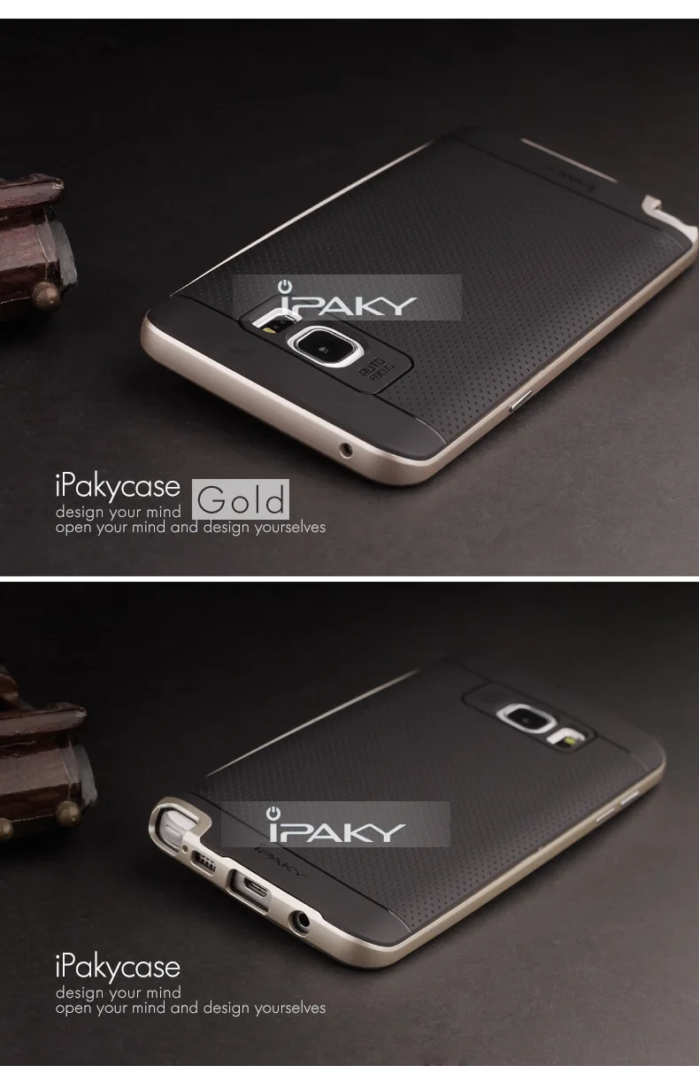 IPaky брендовый качественный двухслойный чехол для samsung Galaxy Note 5, роскошный силиконовый защитный чехол-накладка для samsung Note5