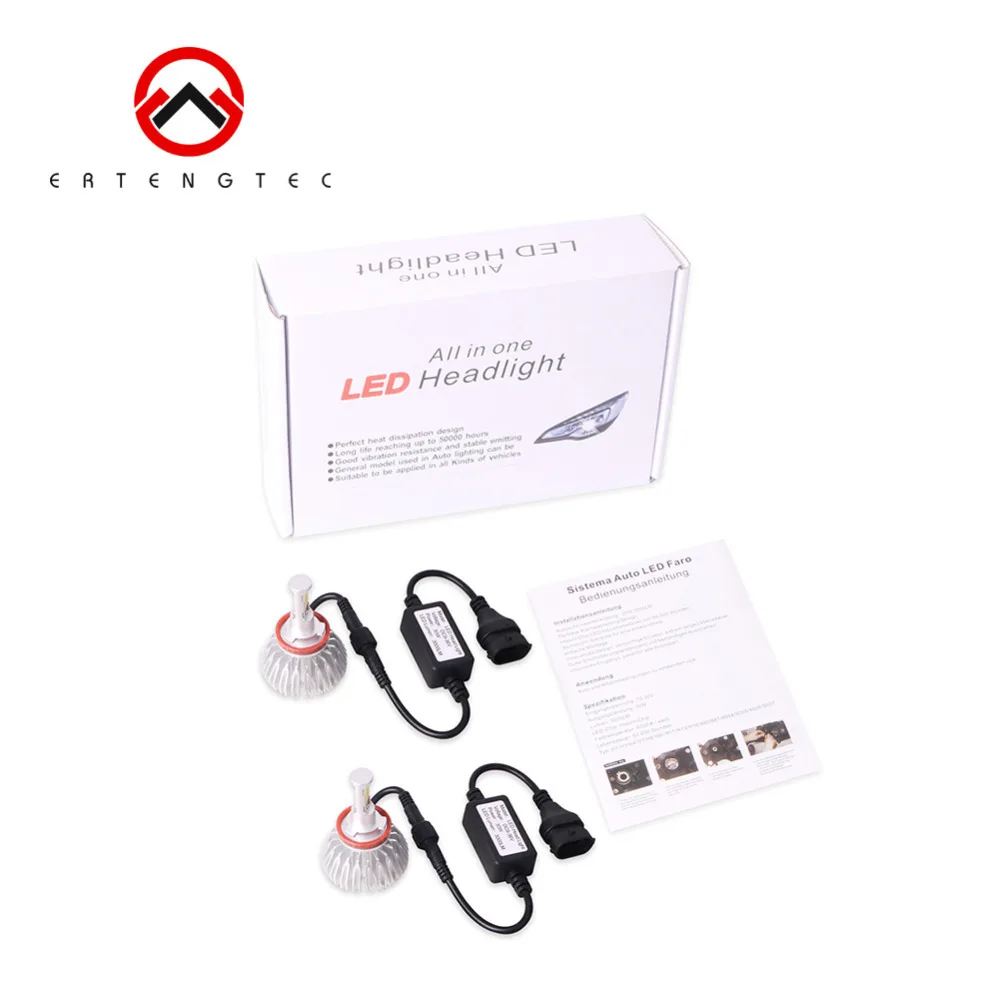 

Car Headlight LED Auto Head Light 30W 3000LM DC 9-30V Standby Time Around Import 50000Hours Imoprt Chip Z1 3HL-H7 H11 9005