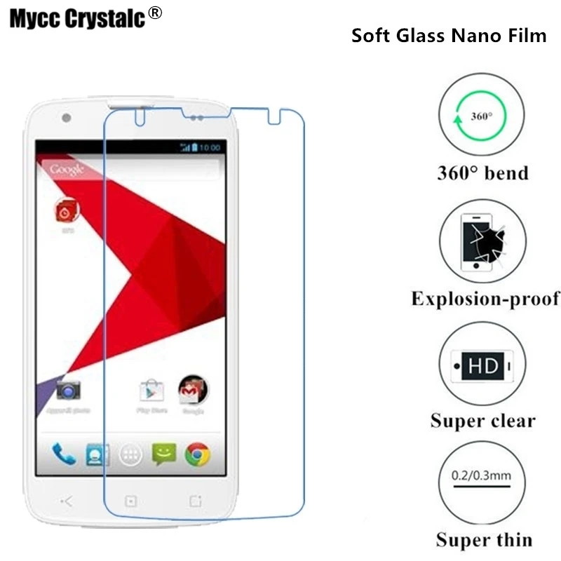 

Nano Explosion-proof Protective Super thin clear Soft Glass Film For ZTE Startrail 5 Screen Protector Film