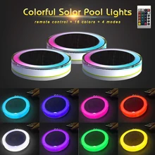 Рождественский светодиодный подводный светильник на солнечных батареях светодиодный фонтан светильник s Пруд Открытый плавательный бассейн плавающий декоративный Ландшафтный светодиодный светильник