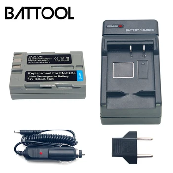 

1X EL3e EN EL3e Li-ion Rechargeable Camera Battery+Battery Charger For NIKON D30 D50 D70 D70S D90 D80 D100 D200 D300 D300S D700