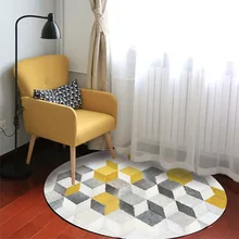 New Simple Nordic Home Geometric Pattern Rug Kids Bedroom Carpet Sofa Table Small Carpet For Living Room Anti-skid Runde Teppich New Simple Nordic Home Geometric Pattern Rug Kids Bedroom Carpet Sofa Table Small Carpet For Living Room Anti-skid Runde Teppich