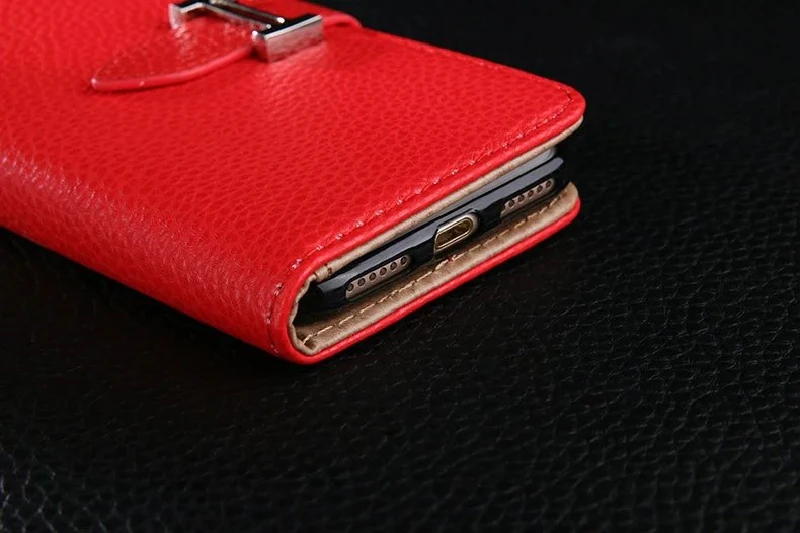 Fashion Wallet Stand Leather Case for iPhone X 7 8 Plus Luxury Cover Flip Phone Bag Case for iPhone 6 6S Plus with Card Slots