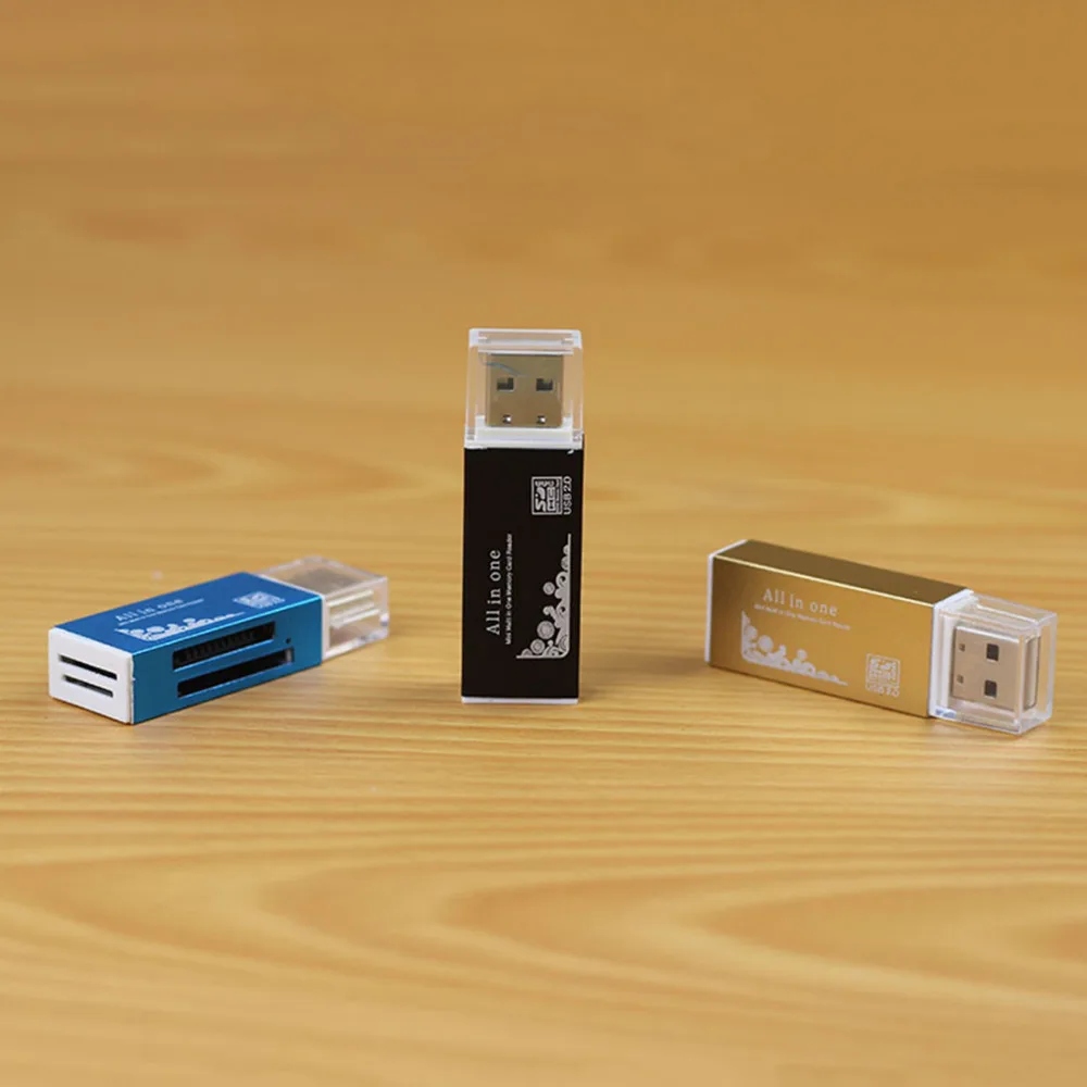 NOYOKERE все в одном кардридер многофункциональный для SD SDHC MMC RS TF Micro MS случайный