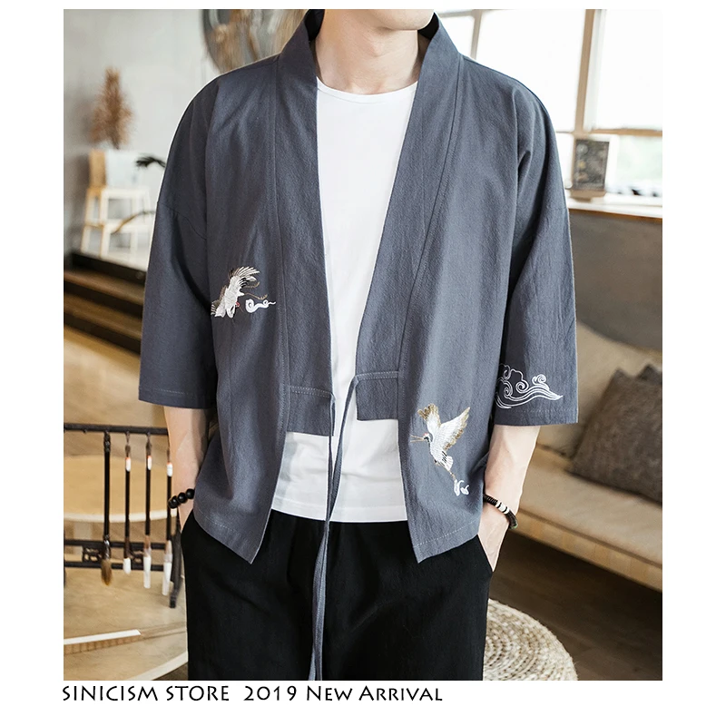 Sinicism Store Мужская Уличная одежда в китайском стиле 2019 мужская летняя забавная