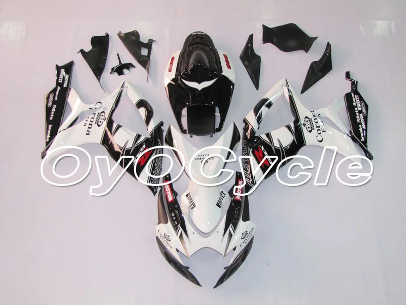 

For 06-07 Suzuki GSXR600 GSXR750 K6 K7 GSXR 600 750 Injection Motorcycle ABS Fairing Bodywork Kit 2006 2007 White Black