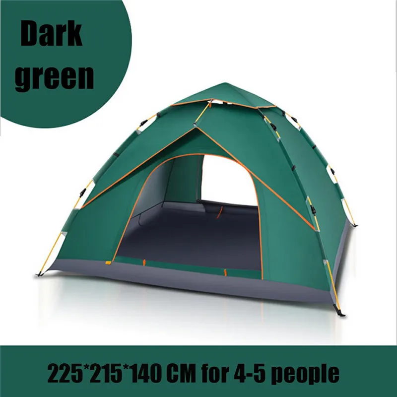 

Quick Open 4-5 Person Full Automatic big Capcity Waterproof Camping Tent Outdoor Camping Hiking Tent Tents shelter
