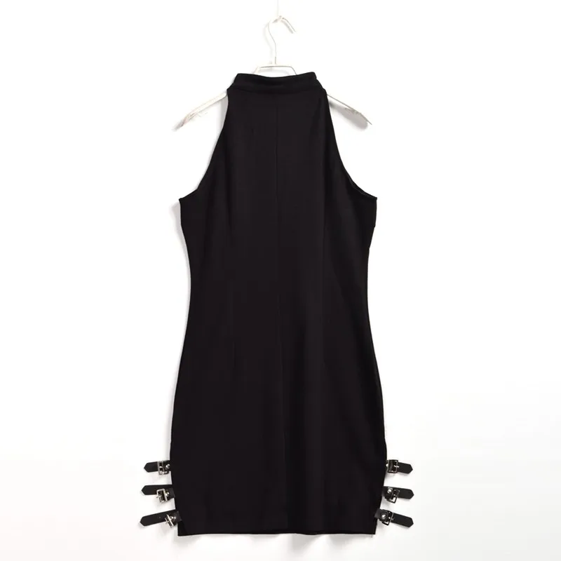 Black Pink Mini Dress (8)