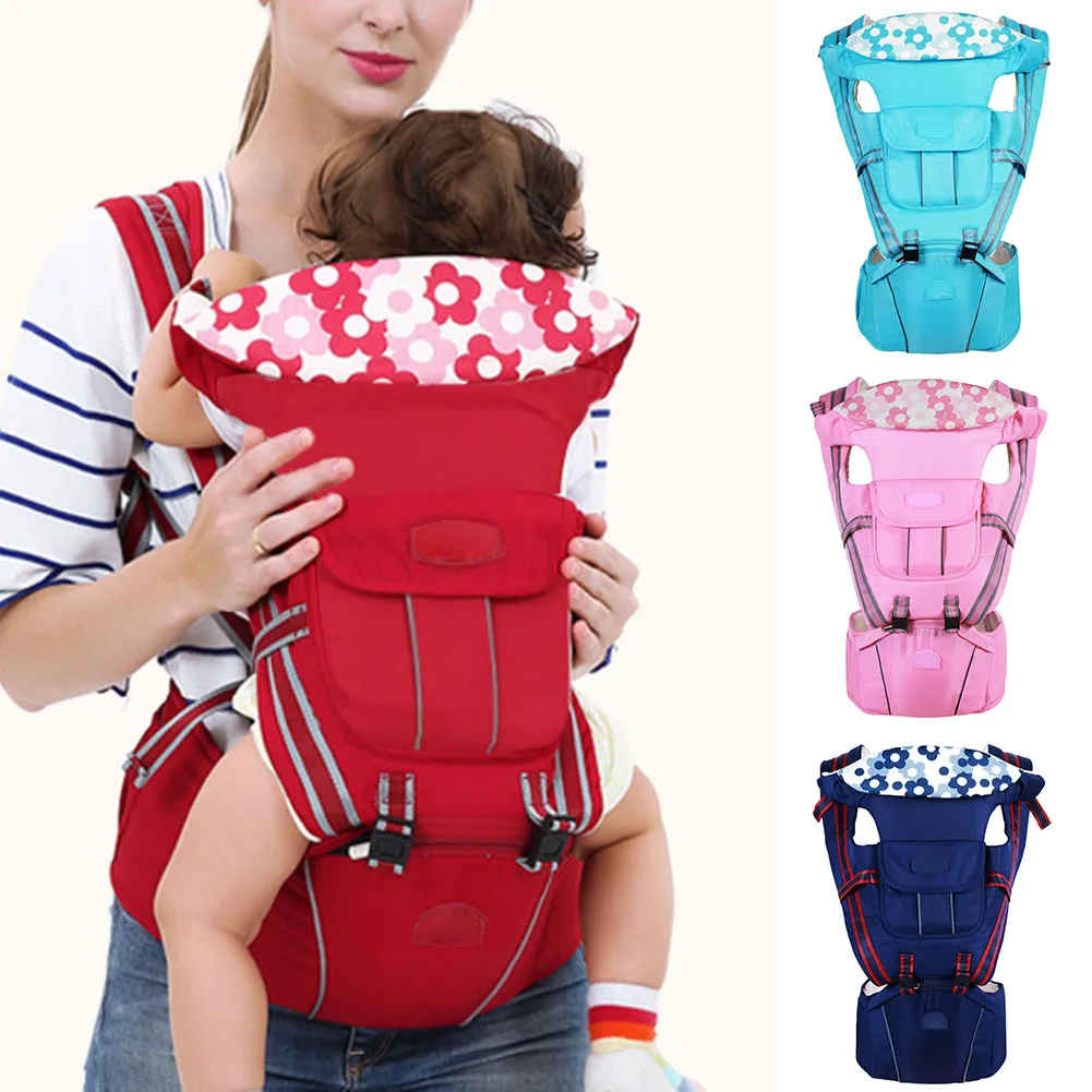 

Baby Hip Seat Carrier Ergonomic Adjustable Strap Baby Wrap Carrier Multi-function Removable @ZJF