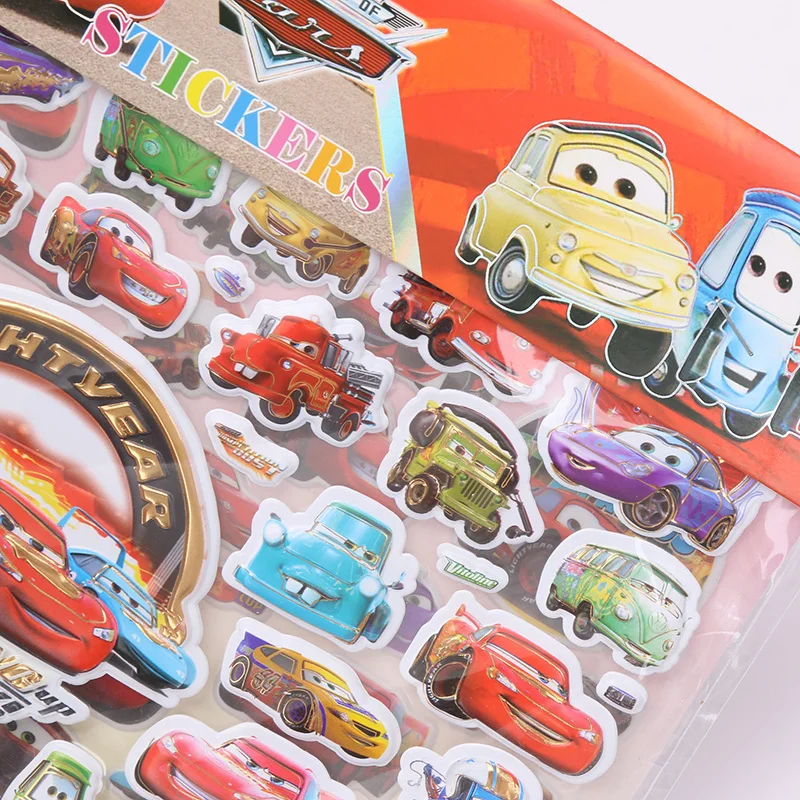 158 шт./книга disney Pixar Cars 3 игрушечные лошадки книга стикеры s Молния Маккуин матер Джексон черный шторм Рамирез ПВХ водоотталкивающая наклейка