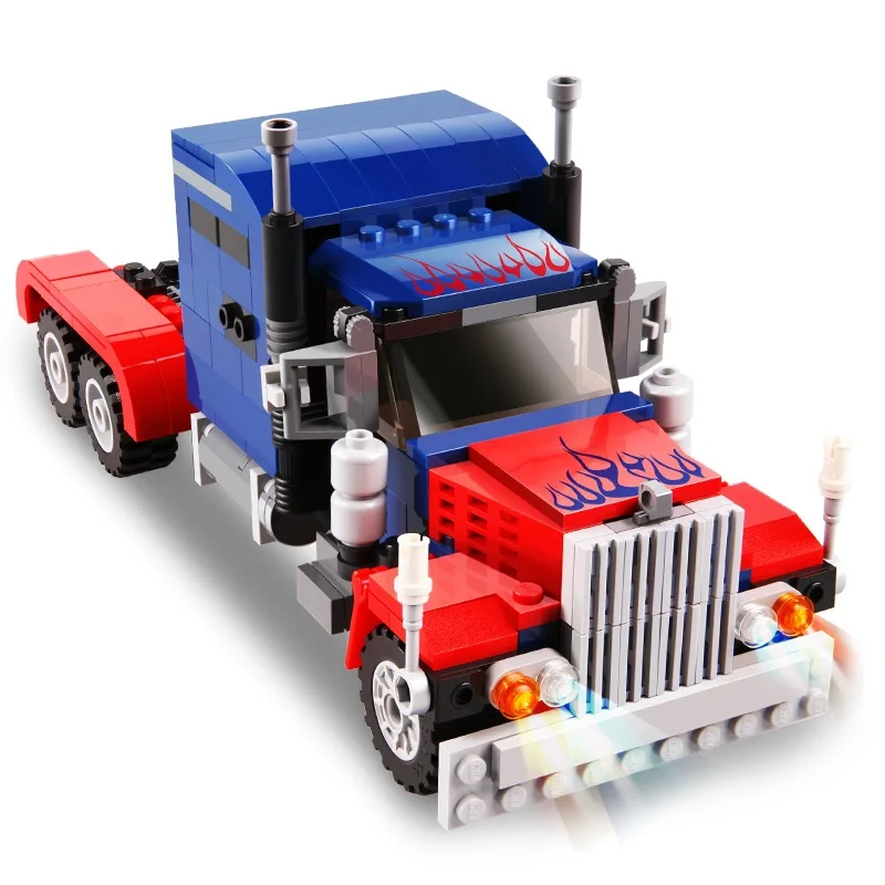 

Gudi 8713 Transformation Deformation Robot Yellow Car Model Compatible Model Building Kid"s Block Hobbies Early Education Toy