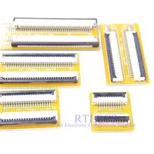 1 шт. плоский гибкий кабель с ПВХ изоляцией FFC FPC джемпер удлинитель PCB шаг 1,0 мм для детей возрастом 4, 5, 6, 8, 9, 10, 15, 16 20 24 30 32, большие размеры 34-40 Pin fpc-коннектор для подключения ЖК-дисплея к ZIF