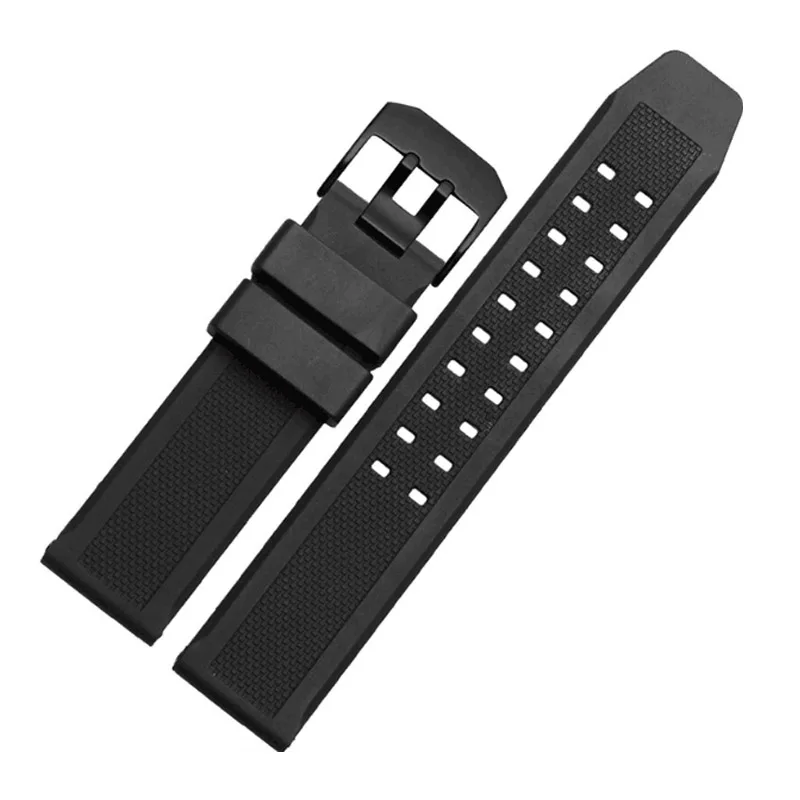 Сменный ремешок для мужских часов силиконовый Luminox 1820 7251 3050 3051 резиновый с