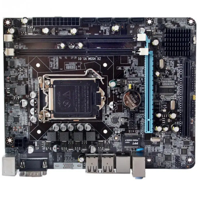 LGA 1156 P55 P57 PM55 Motherboard DDR3 Dual Channel  LPT USB SATA ALC653 Gaming Computer Parts For Intel