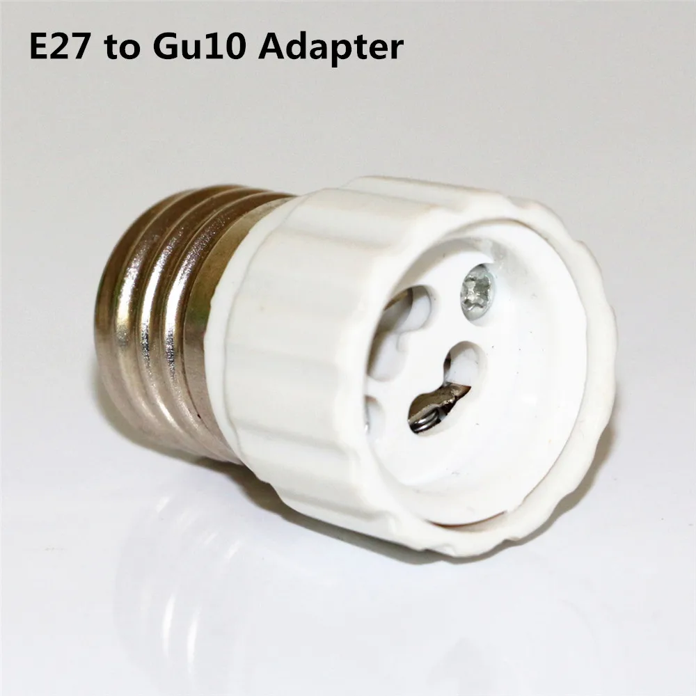 Цена по прейскуранту завода оптовая E27 к GU10 LED CFL лампа конвертер держатель