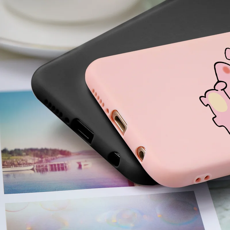 Силиконовый чехол с милым динозавром для Huawei Mate 20 Lite P8 P9 P10 P20 P30 Y6 Y7 Pro 2019 Honor Play 7A 8X 9