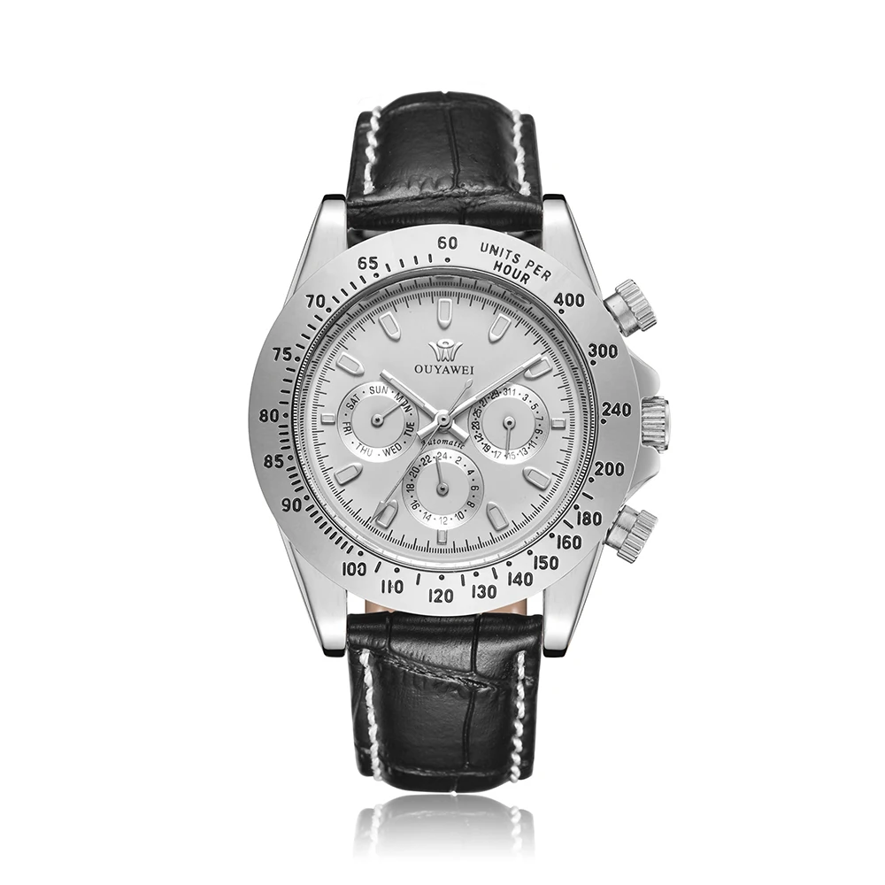 automatic watch men white