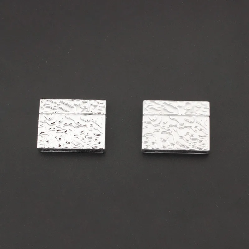 3 Ʈ ÷  ڵ     ڱ 簢 clasps  diy findings  25*3mm