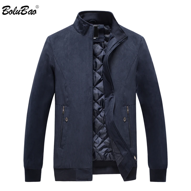 BOLUBAO модный бренд мужской пиджак пальто 2018 зима Мужская Slim Fit Одежда высокого качества человек куртки на молнии теплое хлопковое