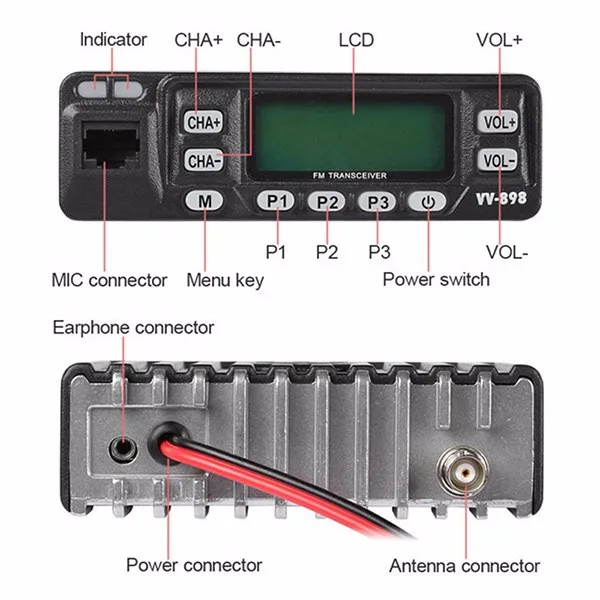 LEIXEN UV-25HX UV Dual-Band 25W car mobile radio better than qyt kt-8900 quansheng tg-uv2 for Benz Honda Car+Free cable with CD (1)