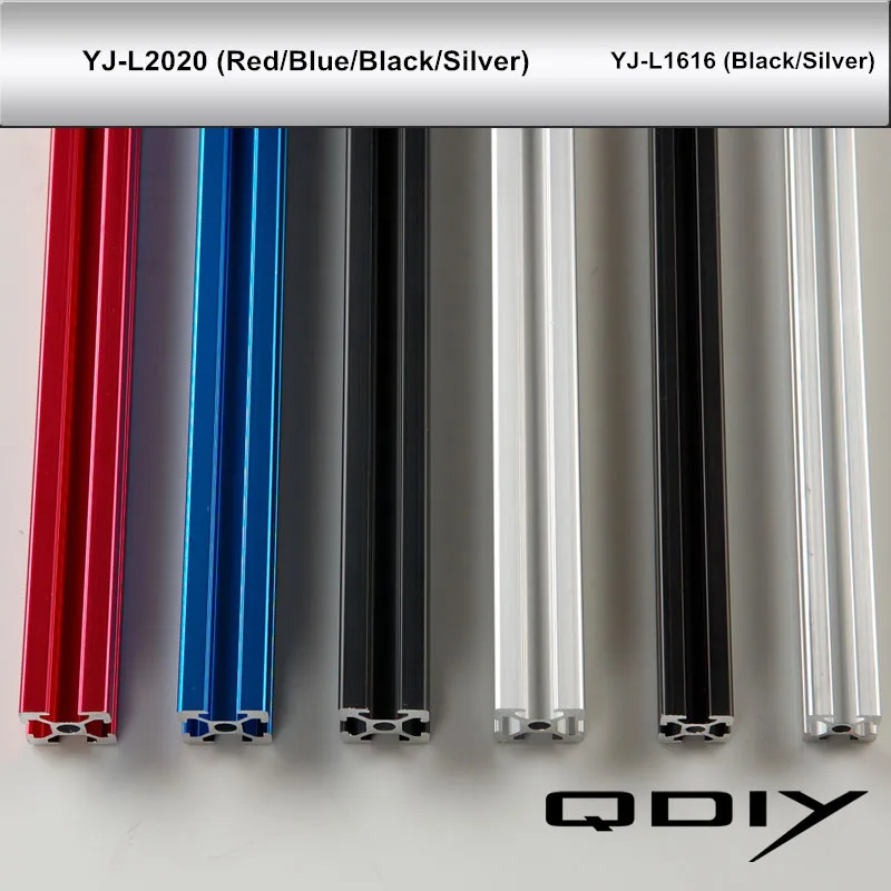 

QDIY Provide Customized DIY Service of Aluminum Extruded Sections Computer Case Frame Holder and Display Stand