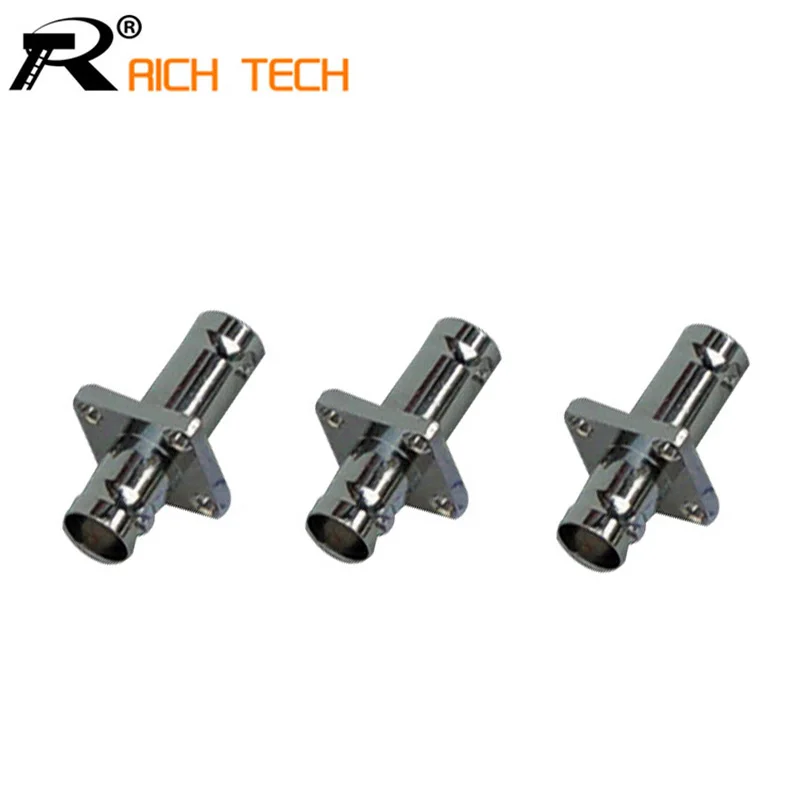 DOUBLE BNC FEMALE CHASSIS MOUNT BNC Female 4 hole Panel Mount RF