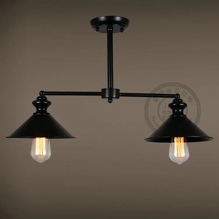 post European style minimalist ceiling lamp restaurant bedroom retro half lamp study craft warm living room Nordic GY166