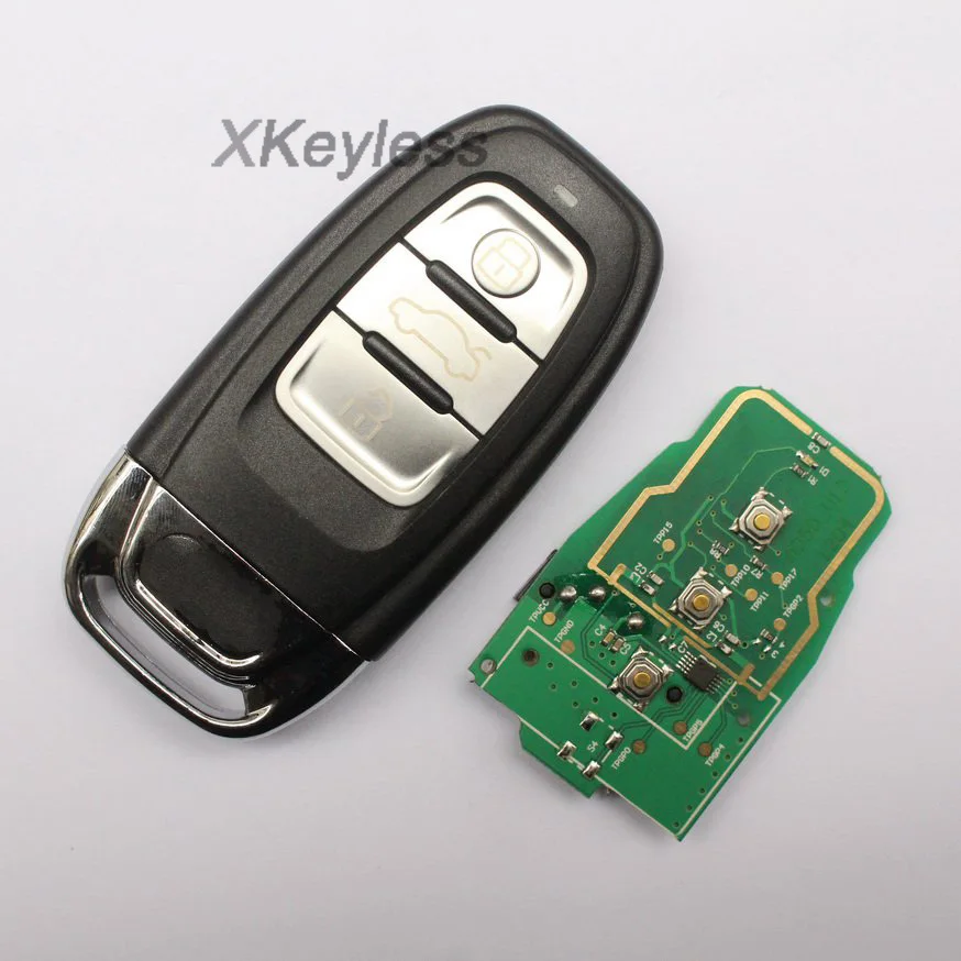 

for Audi A4L, A6L, A5, Q5 car fob smart remote key control 315mhz or 434mhz