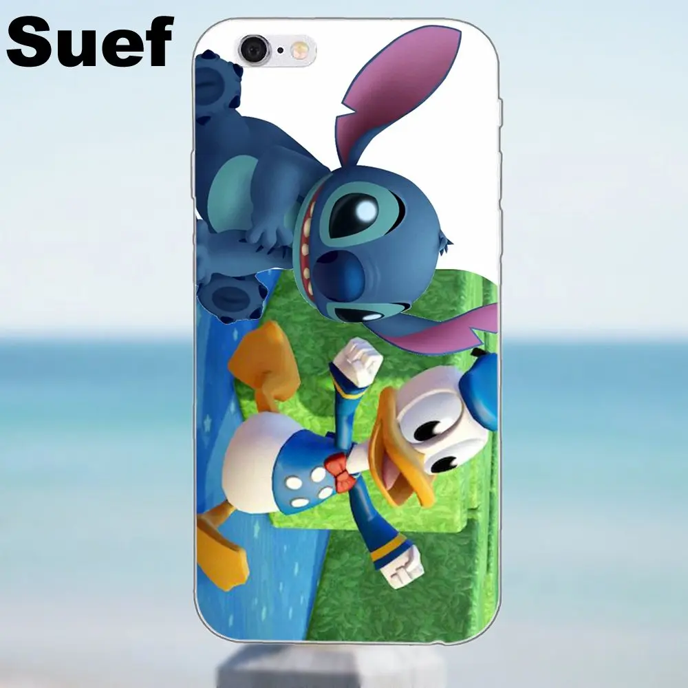 Мягкий ТПУ хипстерский чехол для iPhone X 4 4S 5 5S 5C SE 6 6S 7 8 Plus Samsung Galaxy J1 J3 J5 J7 A3 A5 2016 2017 Stich