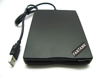 Portable Floppy Disk Drive Portable 3.5" USB External Floppy Diskette Disk Drive Portable 1.44MB FDD for PC Windows 1