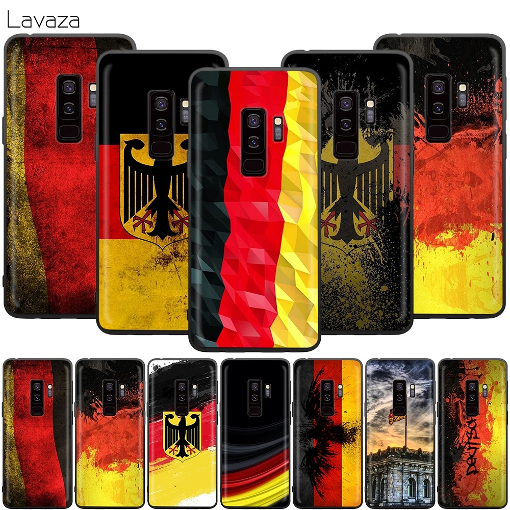

Lavaza German Flag Case for Samsung Galaxy J6 A9 A8 A7 A70 A6 A5 A50 A40 A30 A3 A10 2018