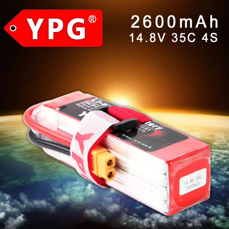 YPG 14 8 V 2600mAh 35C 4S Lipo Li-Po Lipoly высокопроизводительная батарея для RC Hobby | Игрушки и
