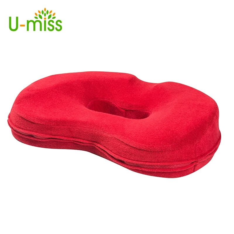 U miss Sciatica Hemorrhoid Seat Orthopedic Comfort Memory Foam