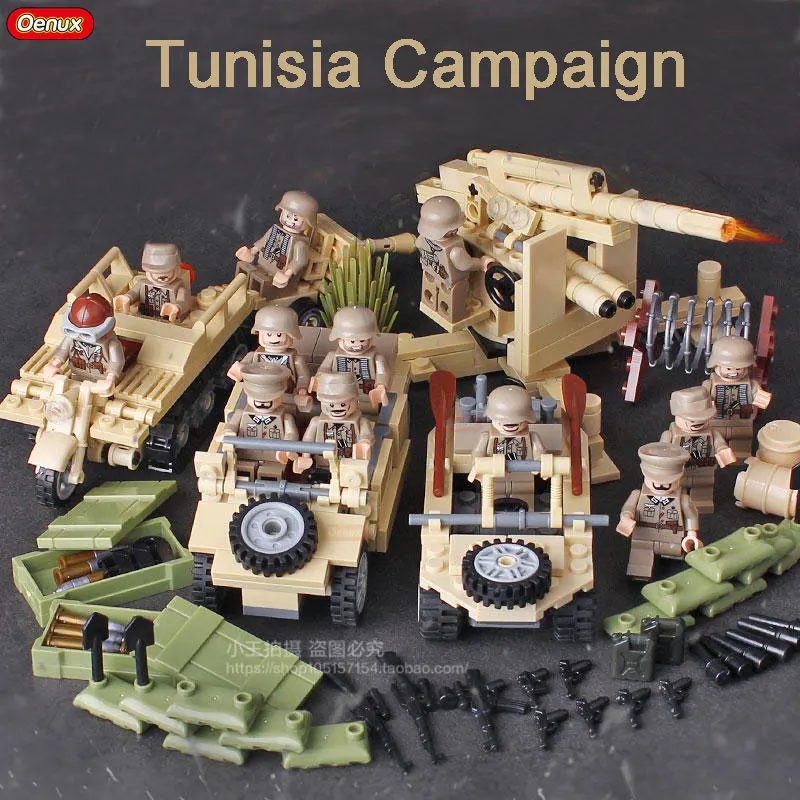 Oenux WW2 Tunisia Campaign Classic Vehicles Krupp