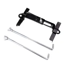 19 см Автомобильный держатель для аккумулятора Регулируемый стабилизатор металлический кронштейн для крепления в стойку комплект для Автомобильный держатель с аккумулятором