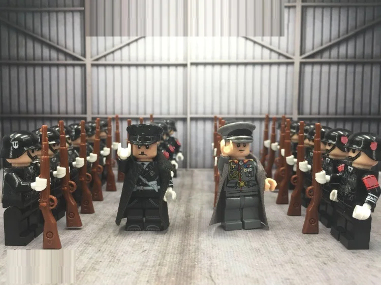 

War weapon box Cannonball machine gun weapons original toy swat police military weapons accessories Compatible Building Blocks