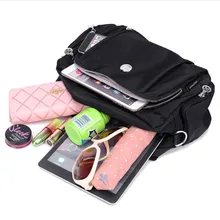 Новая Водонепроницаемая нейлоновая сумка, многослойная оксфордская сумка, модная сумка через плечо, Женская Повседневная сумка