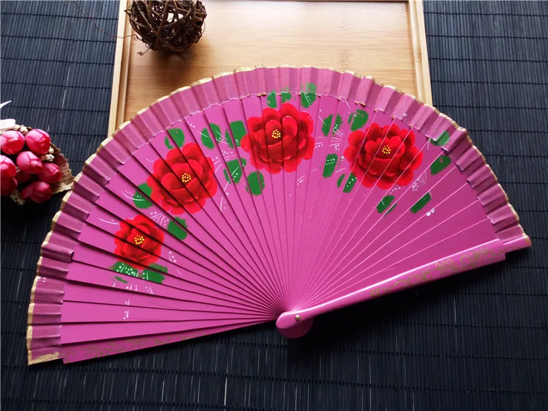 120pcs-Spanish-Fabric-Wood-Folding-Hand-Held-Dance-Fans-Flower-Party-Gift-Wedding-Prom-Dancing-Summer