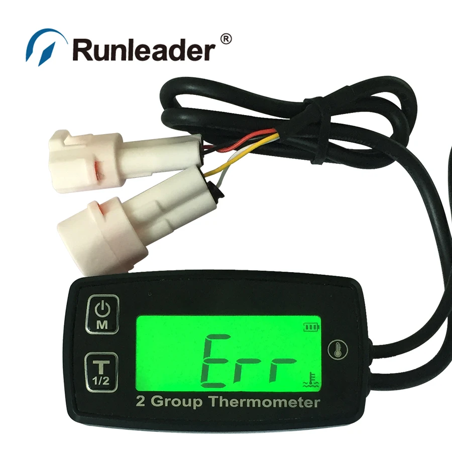 

TS001 PT100 -20 +300 2 temp sensor TEMP meter temperature thermometer for pump ATV forklift tractor generator trimmer cultivator