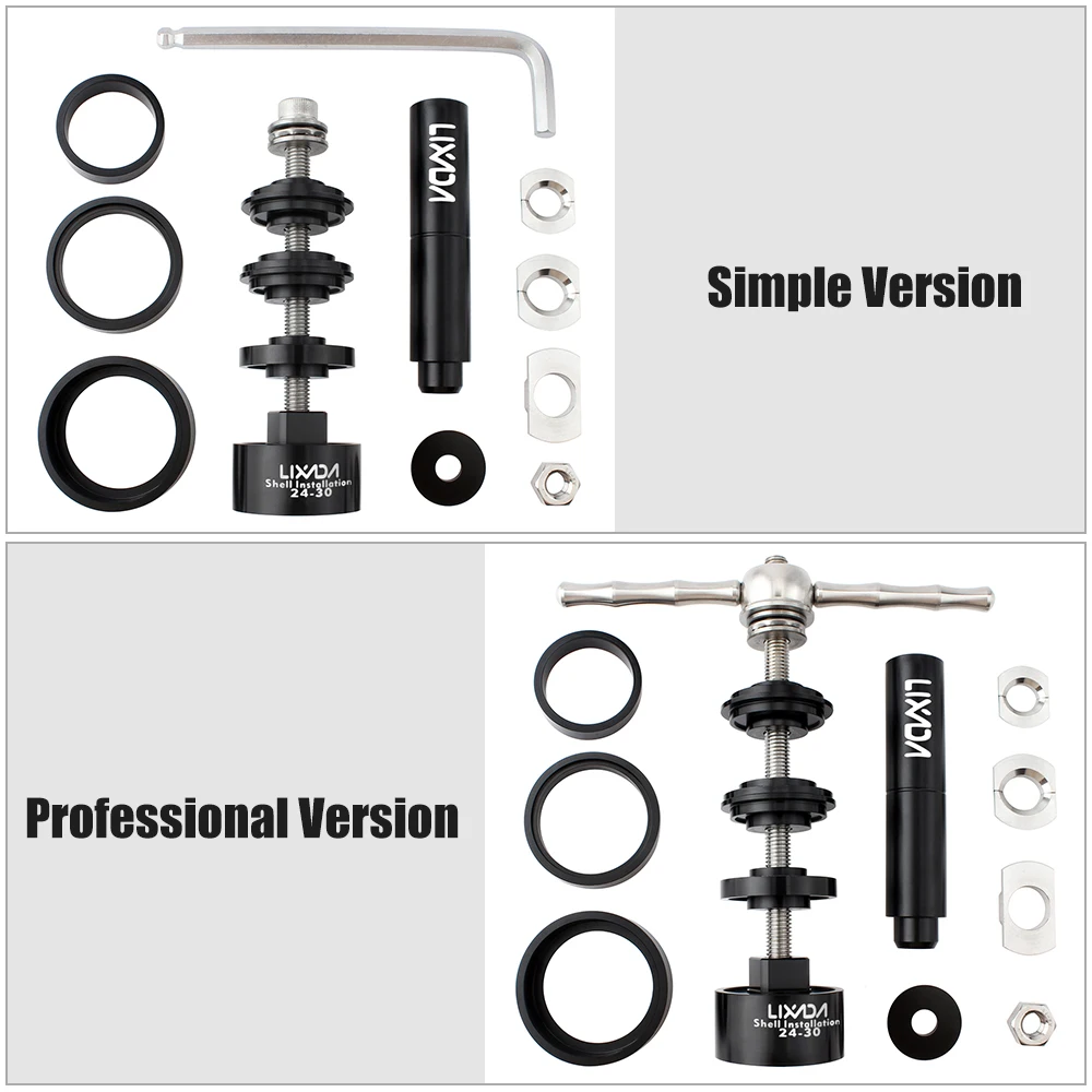 Lixada инструмент для велосипеда кронштейн для установки и удаления набор инструментов для снятия кронштейна для BB86/BB30/BB91/BB92/PF30